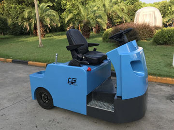 ประเทศจีน Blue Electric Tow Tractor, อุปกรณ์ลากจูงเครื่องบิน KDS Frequency Conversion ผู้ผลิต